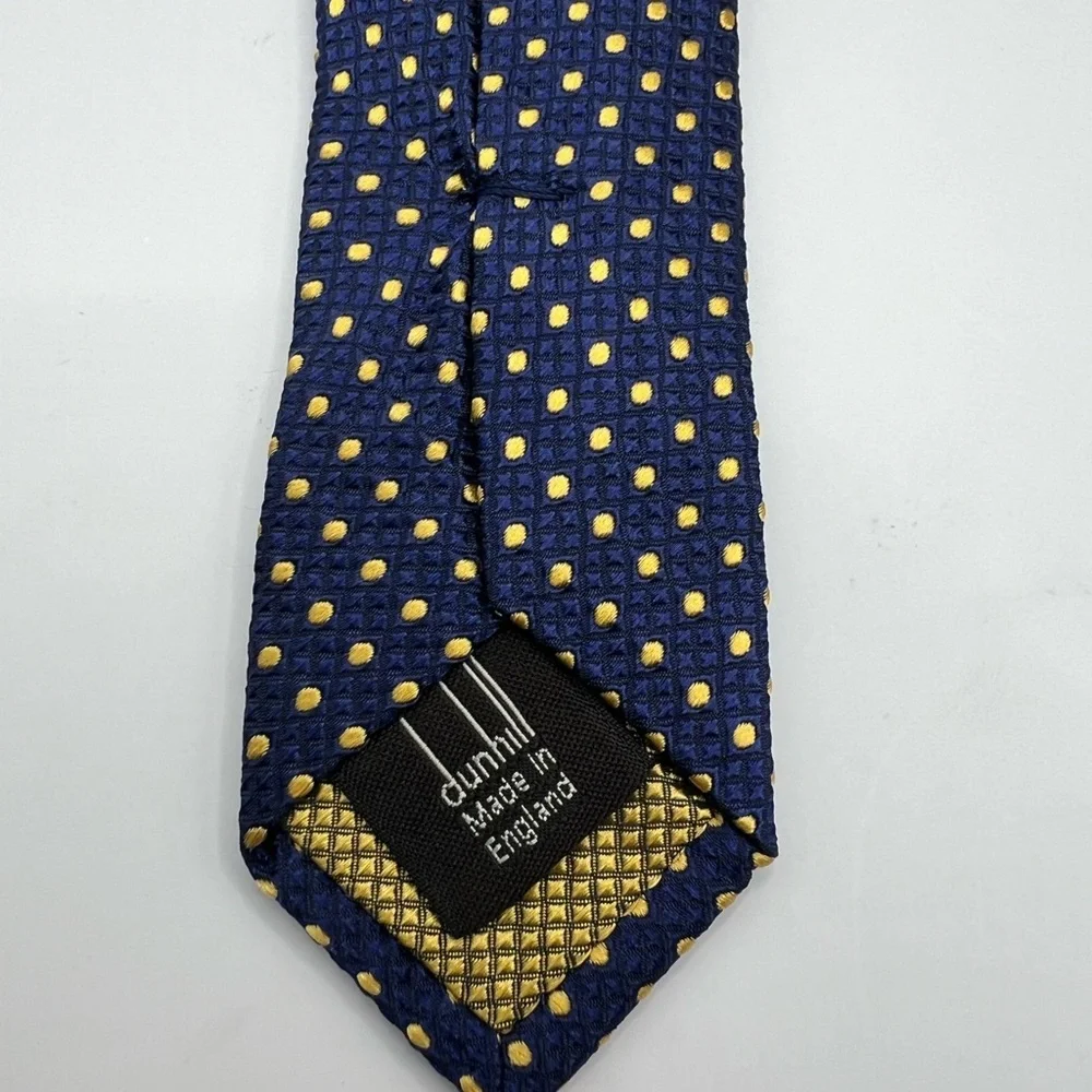 Dunhill Silk Navy Tie